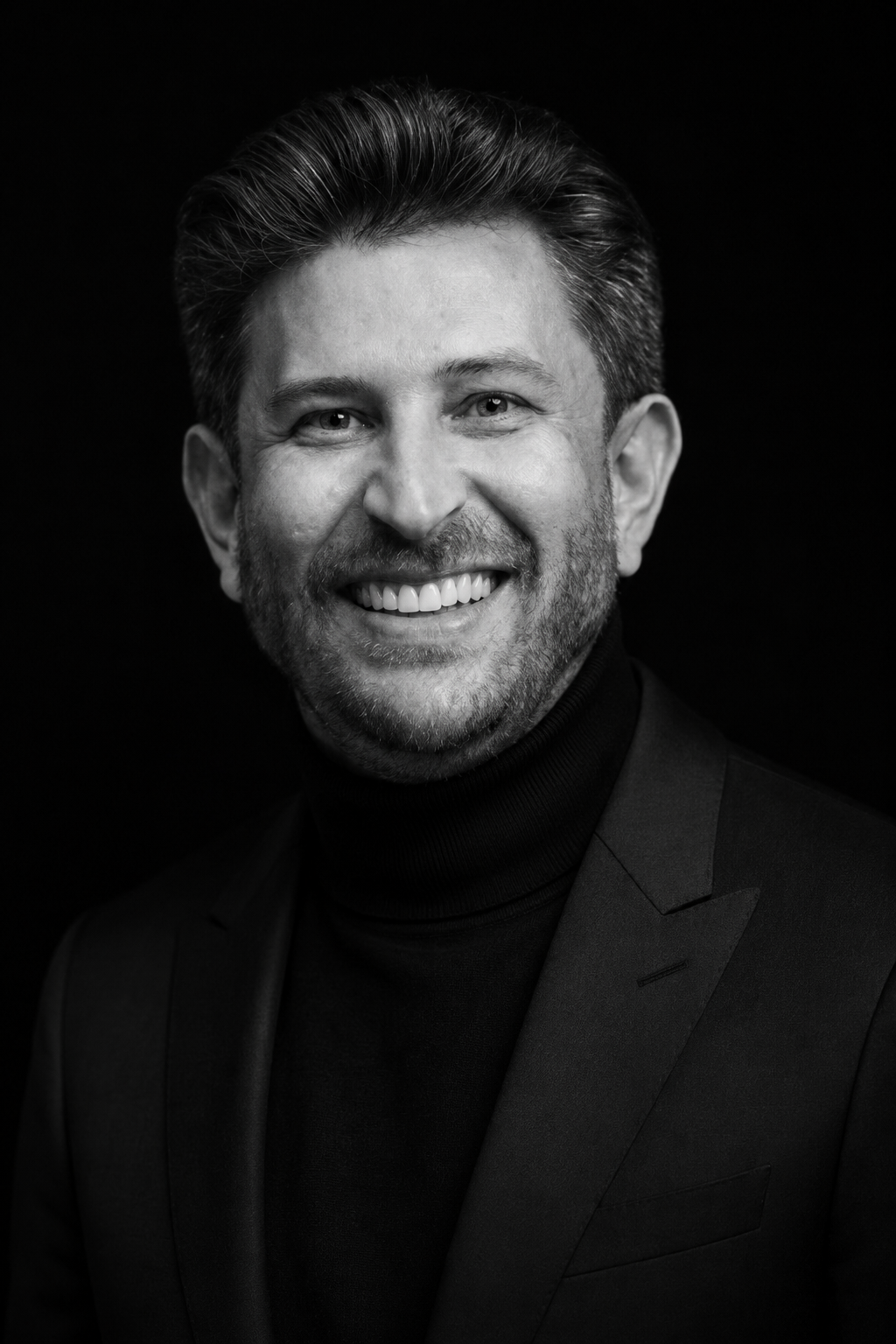 Retrato editorial de Jonathan Marcato