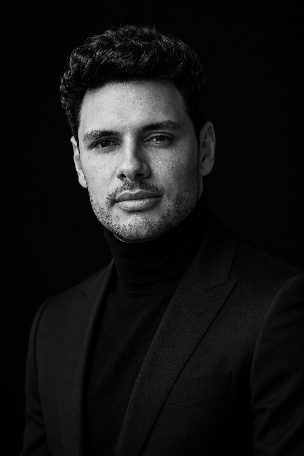 Retrato editorial de Everton Pieri